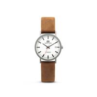 Danish Design Rhine L bruin horloge