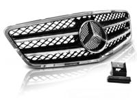Tuning-Tec Grill MERCEDES W212 09-13 AMG STIJL ZWART CHROOM
