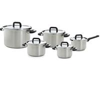 Flow Cool Kookpannenset - 5 delig - RVS - Veilig afgietsysteem