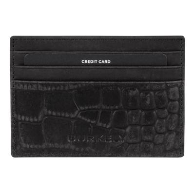 Burkely Croco Cody CC Holder RFID Zwart