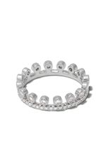 De Beers Jewellers bague Drewdrop en or blanc 18ct pavée de diamants - Argent - thumbnail