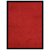 Deurmat 40x60 cm rood