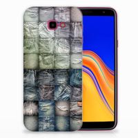 Silicone Back Cover Samsung Galaxy J4 Plus (2018) Spijkerbroeken - thumbnail