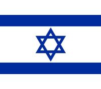 10x Vlag Israel stickers 10 cm - thumbnail