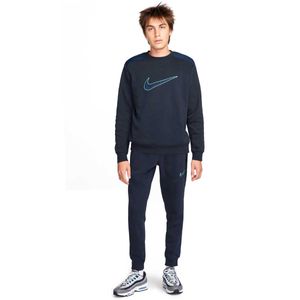 Nike Sportswear Fleece Trainingspak Crew Donkerblauw