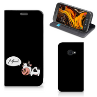 Samsung Galaxy Xcover 4s Magnet Case Cow - thumbnail