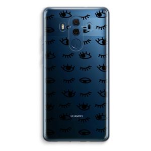 Eye pattern #2: Huawei Mate 10 Pro Transparant Hoesje