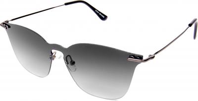 Kost zonnebril Trendy dames wayfarer zwart/grijs (19 052) Kost zonnebril Trendy dames wayfarer zwart/grijs (19 052)