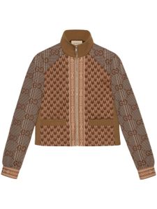 Gucci veste à fermeture zippée - Marron