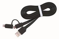 USB-kabel Micro USB + verlichting