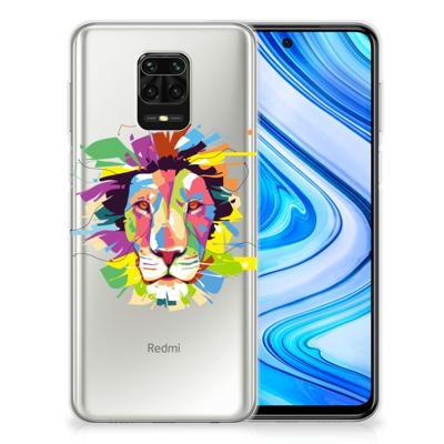 Xiaomi Redmi Note 9S | Note 9 Pro Telefoonhoesje met Naam Lion Color