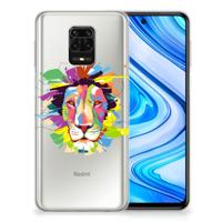 Xiaomi Redmi Note 9S | Note 9 Pro Telefoonhoesje met Naam Lion Color