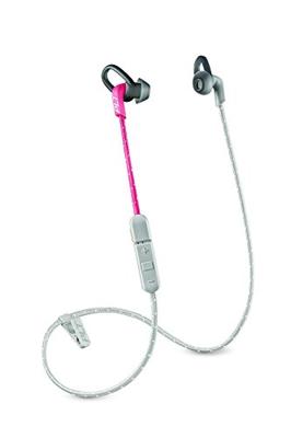 Plantronics BackBeat FIT 305 Sporthoofdtelefoon, draadloos, waterafstotend, ultralicht, grijs/koraal