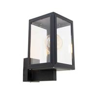 QAZQA Smart landelijke wandlamp zwart incl. Wifi G95 - Sutton Up - thumbnail