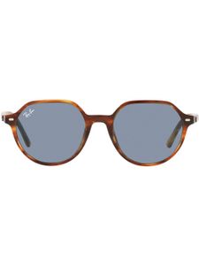 Ray-Ban lunettes de soleil Thalia à monture ronde - Marron