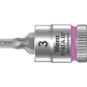 Wera 8740 A 5003332001 Inbus Dopsleutelinzetstuk 3 mm 1/4 (6.3 mm)