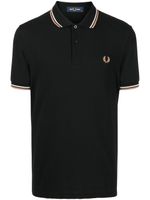 Fred Perry polo à logo brodé - Noir