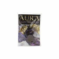 Geode Aura Kwarts Purple Displayset  (1 stuks) - thumbnail