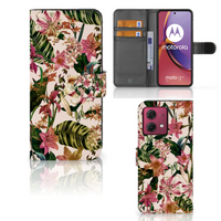 Motorola Moto G84 Hoesje Flowers - thumbnail