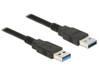 Delock 85061 Kabel USB 3.0 Type-A male > USB 3.0 Type-A male 1,5 m zwart - thumbnail