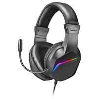 Mars Gaming MH122, FRGB Over Ear Gaming Hoofdtelefoon met Microfoon, HiFi Geluid, Geluidsonderdrukking, Ultra Lichtgewicht, PS4 PS5 Xbox Switch Switch 2 Tablet Windows Mac, Zwart