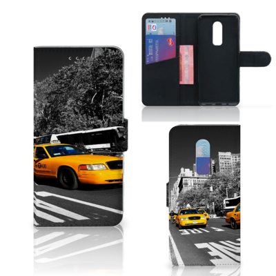 OnePlus 6 Flip Cover New York Taxi