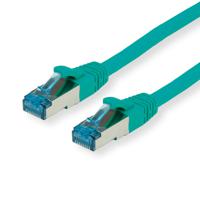 VALUE 0.5m S/FTP Cat.6a netwerkkabel Groen 0,5 m Cat6a S/FTP (S-STP)