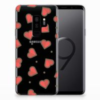 Samsung Galaxy S9 Plus TPU bumper Hearts