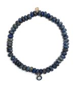 Sydney Evan bracelet en or 14ct à perles - Bleu - thumbnail