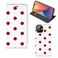 iPhone 12 | iPhone 12 Pro Flip Style Cover Cherries - thumbnail