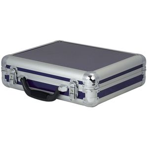 DAP microfoon flightcase voor 7 microfoons blauw