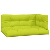 Bankkussens pallet 3 st heldergroen