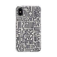 Moroccan Print: iPhone Xs Volledig Geprint Hoesje - thumbnail