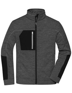 James+Nicholson JN1818 Heren Structure Fleece Jacket