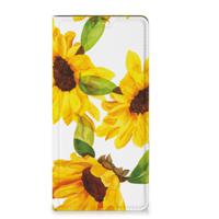 Smart Cover voor Xiaomi Redmi Note 13 5G Zonnebloemen