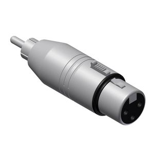 Procab VC130 XLR female naar RCA male adapter