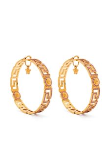 Versace grandes boucles d'oreilles Greca Tribute Medusa