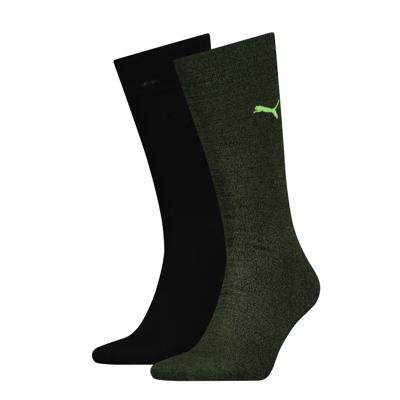 Puma sokken classic Black / Green 2-pack-43/46