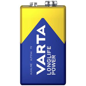 Varta LONGLIFE Power 9V Bli 2 9V batterij (blok) Alkaline 580 mAh 9 V 2 stuk(s)