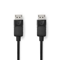 DisplayPort-Kabel | DisplayPort Male | DisplayPort Male | 4K@60Hz | Vernikkeld | 3.00 m | Rond | PVC