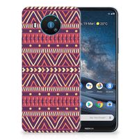 Nokia 8.3 TPU bumper Aztec Paars - thumbnail