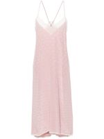 Zadig&Voltaire robe Risty à ailes en jacquard - Rose