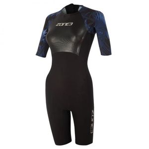 Zone3 Tropical palm swimskin korte mouw dames XS