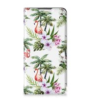 Samsung Galaxy S22 Plus Hoesje maken Flamingo Palms