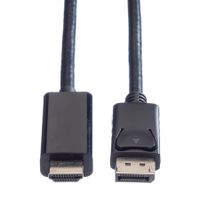 Value 11.99.5786 video kabel adapter 2 m DisplayPort Zwart - thumbnail