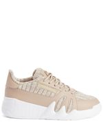 Giuseppe Zanotti baskets Talon à lacets - Tons neutres