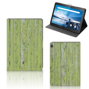 Lenovo Tablet M10 Tablet Book Cover Green Wood