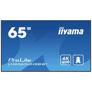 Iiyama ProLite LH6565UHSB-B1 Digital Signage display Energielabel: E (A - G) 163.8 cm (64.5 inch) 3840 x 2160 Pixel 24/7 Anti-burn-in-functie, Media