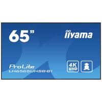 Iiyama ProLite LH6565UHSB-B1 Digital Signage display Energielabel: E (A - G) 163.8 cm (64.5 inch) 3840 x 2160 Pixel 24/7 Anti-burn-in-functie, Media - thumbnail