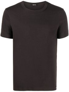 TOM FORD t-shirt à col rond - Marron